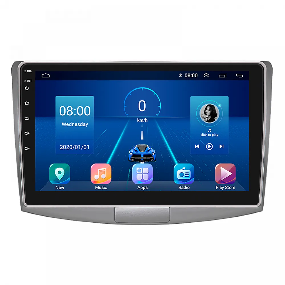 Штатная магнитола Lesko для Volkswagen Passat B6 2005-2010 экран 10" 6/128Gb 4G Wi-Fi GPS Top Пасат