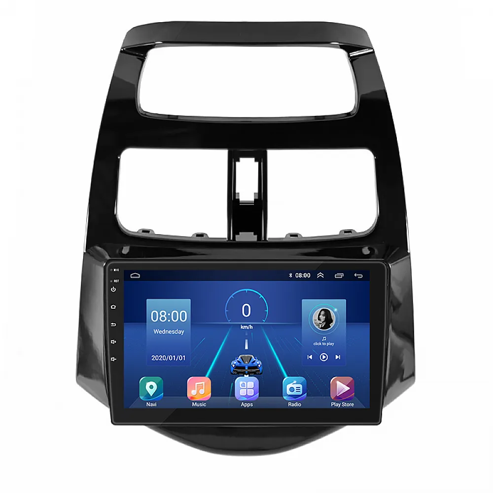 Штатна магнітола 9" Lesko для Chevrolet Spark III 2009-2016 4/32Gb 4G Wi-Fi GPS Top Шевролет Штатна магнітола 9" Lesko для Chevrolet Spark III 2009-2016 4/32Gb 4G Wi-Fi GPS Top Шевролет