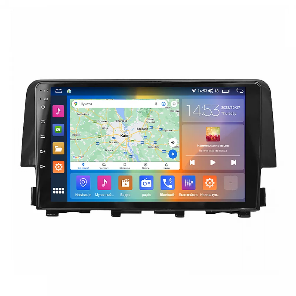 Штатная магнитола 9" Lesko для Honda Civic X 2015-2021 2/32Gb CarPlay 4G Wi-Fi GPS Prime 8 ядер охлаждение Штатная магнитола 9" Lesko для Honda Civic X 2015-2021 2/32Gb CarPlay 4G Wi-Fi GPS Prime 8 ядер охлаждение