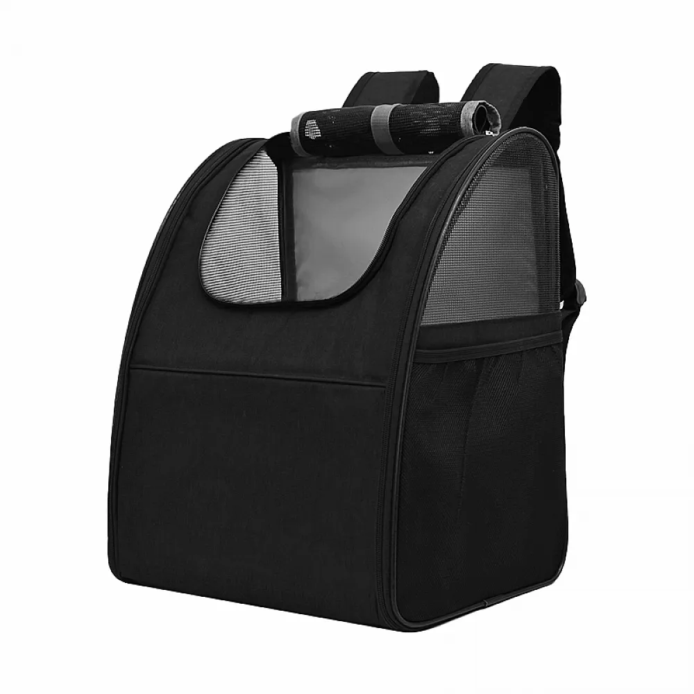 Рюкзак-перенесення Lesko SY210808 Black для котів та собак 42*34*28 см