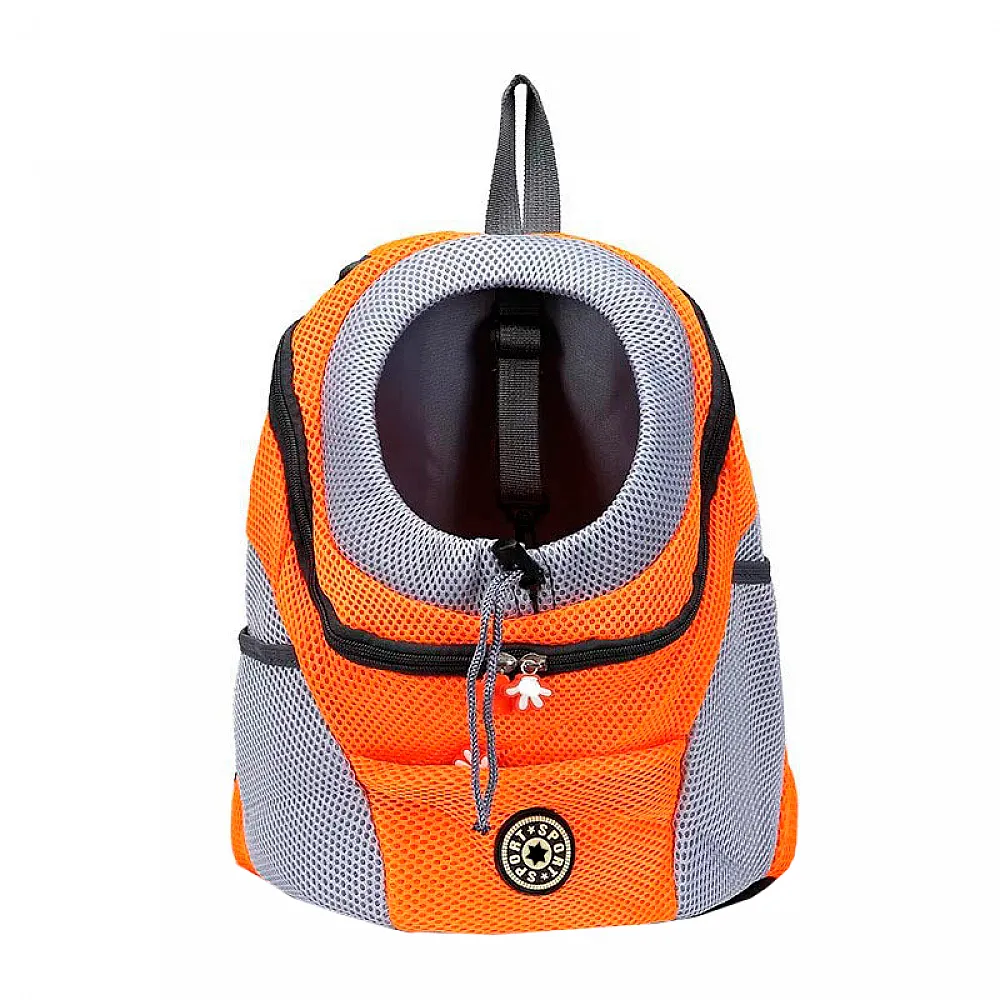 Рюкзак-переноска Venxius D-07 Orange L для кошек и собак