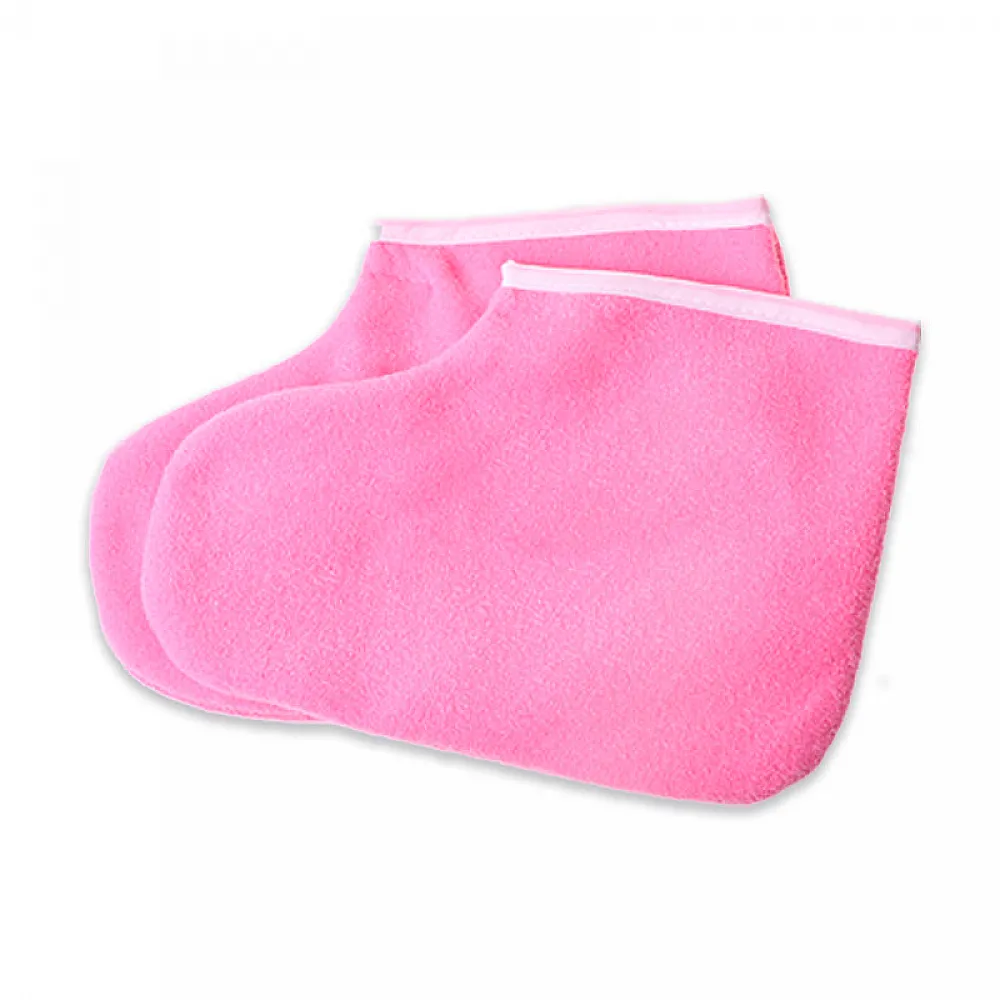 Носочки для парафінотерапії Doll Wax Pink бавовняні Носочки для парафінотерапії Doll Wax Pink бавовняні