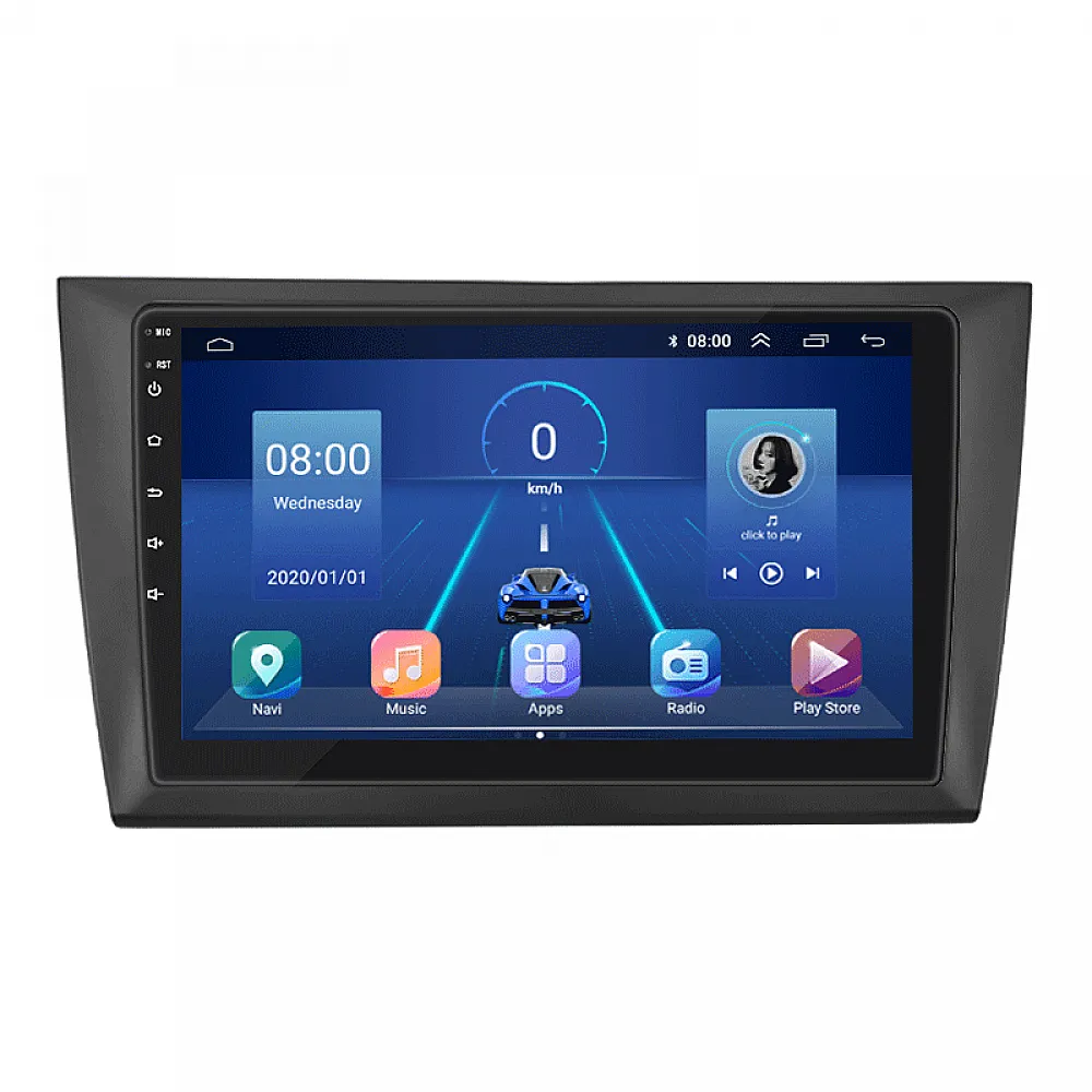 Штатная магнитола 9" Lesko для Volkswagen Golf VI 2008-2012 6/128Gb 4G Wi-Fi GPS Top Вольксваген