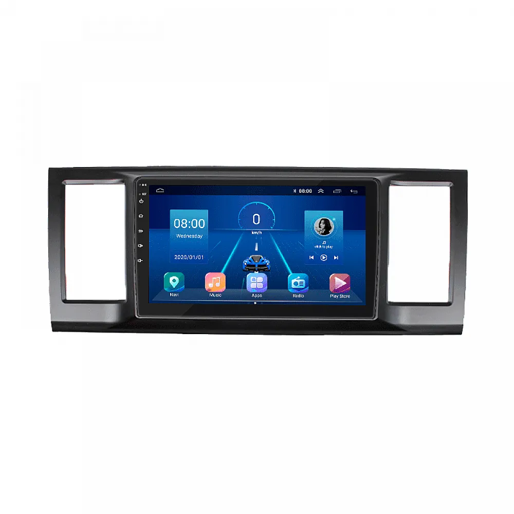 Штатная магнитола 9" Lesko для Volkswagen Transporter T6 2015-2019 6/128Gb 4G Wi-Fi GPS Top Вольксваген